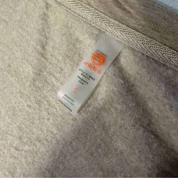 Mono B Longline Hooded Cardigan Natural - Picture 5 of 6